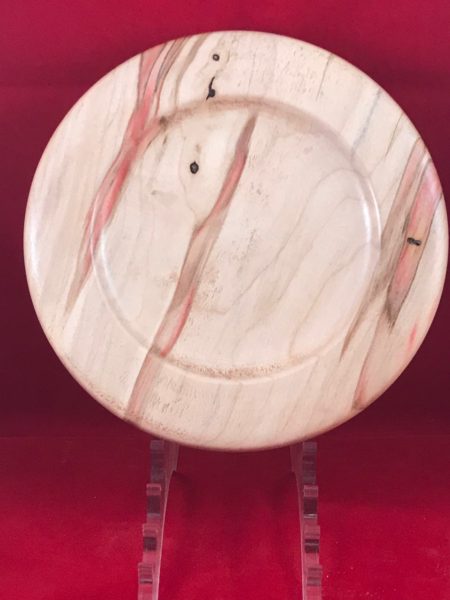 8 inch Box Elder Plate