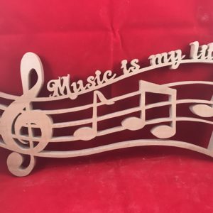 Music is My Life-Fret work