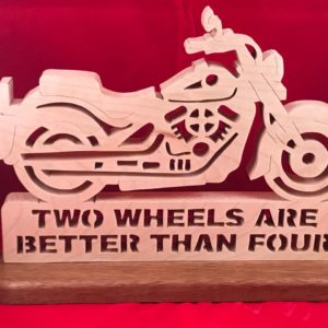 Two Wheels Are Better Than Four Fret work