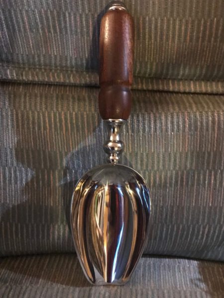 Walnut Handled Ice Scoop